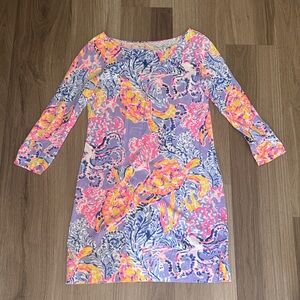 Lilly Pulitzer Colorful Long Sleeve Dress